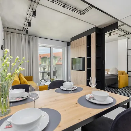 Апартаменты Port Stylowy Blisko Plazy Z Basenem I Sauna By Renters *